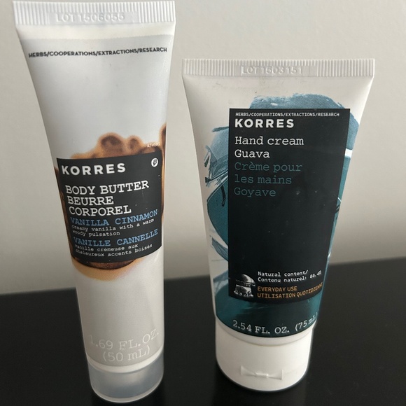 Brand new sealed Korres bundle - 2 items - Picture 1 of 2